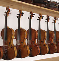 Mietinstrumente der Werkstatt Geigenbau Jaumann